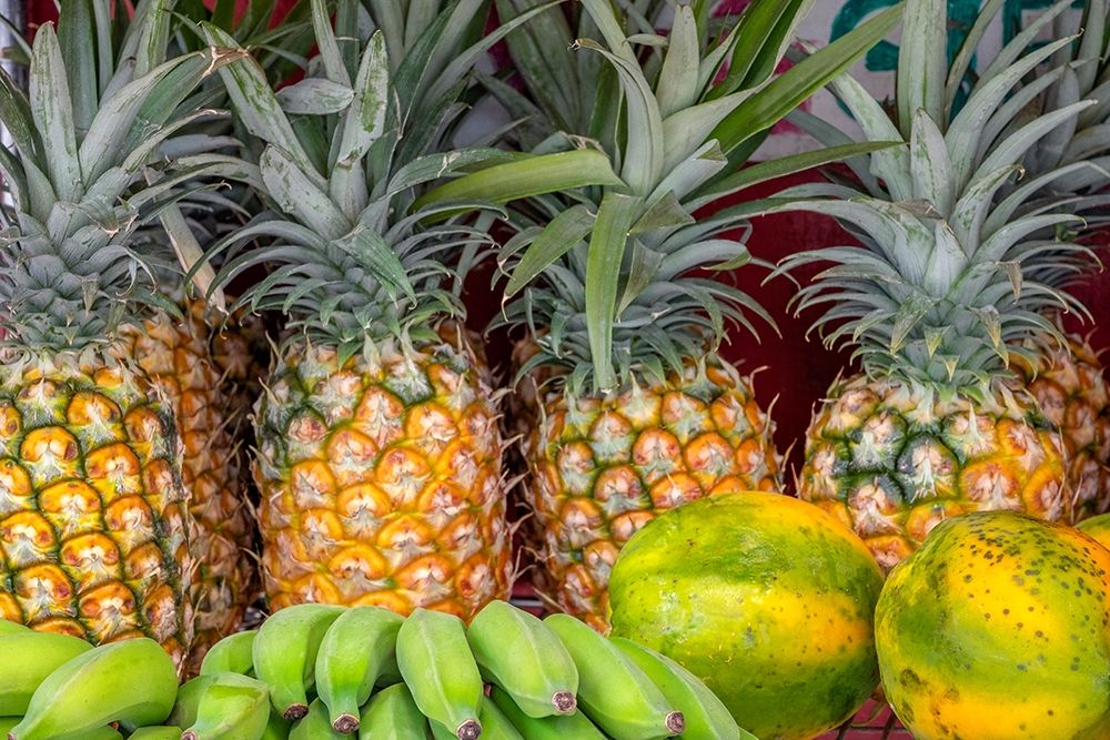Fresh fruit at the market-Kauai-Hawaii-USA
